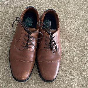 Mens Nunn Bush confort Gel with memory foam size 8.5 cognac  shoes